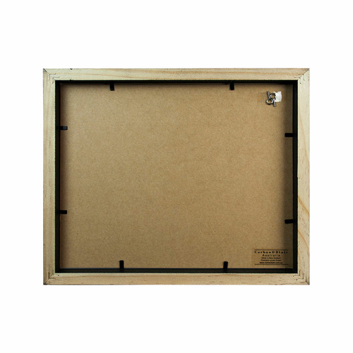 5 X 7 picture frame - Earth tones color glass - Vertical popular or horizontal